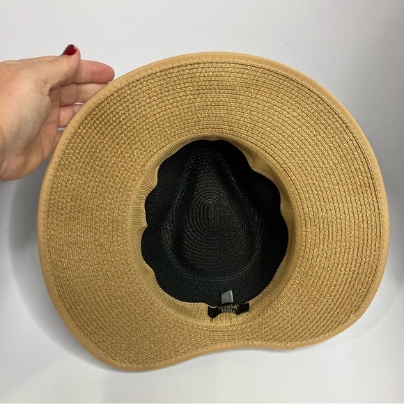 Magid hats tan & black sunhat 100% paper - Picture 4 of 6